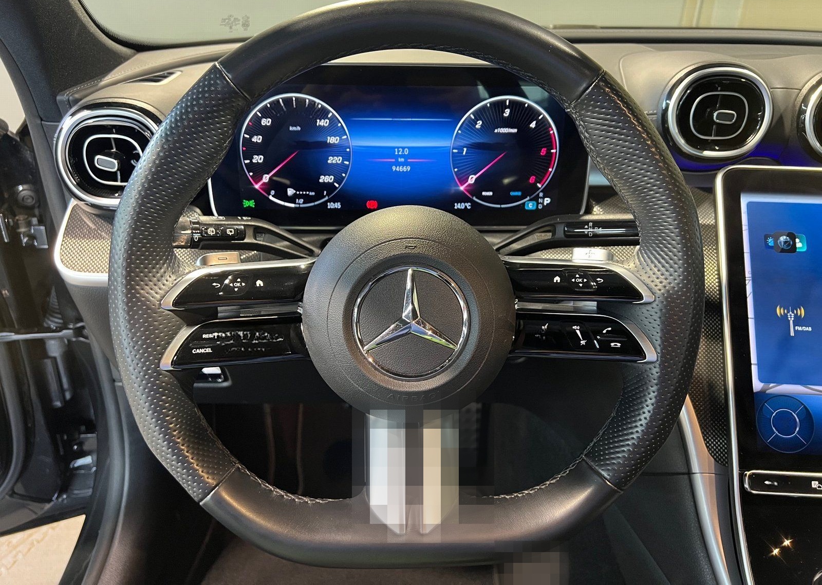 Mercedes-Benz C 200 d T AMG Night MBUX/360°/AHK/LED/Distr/Totw foto 6