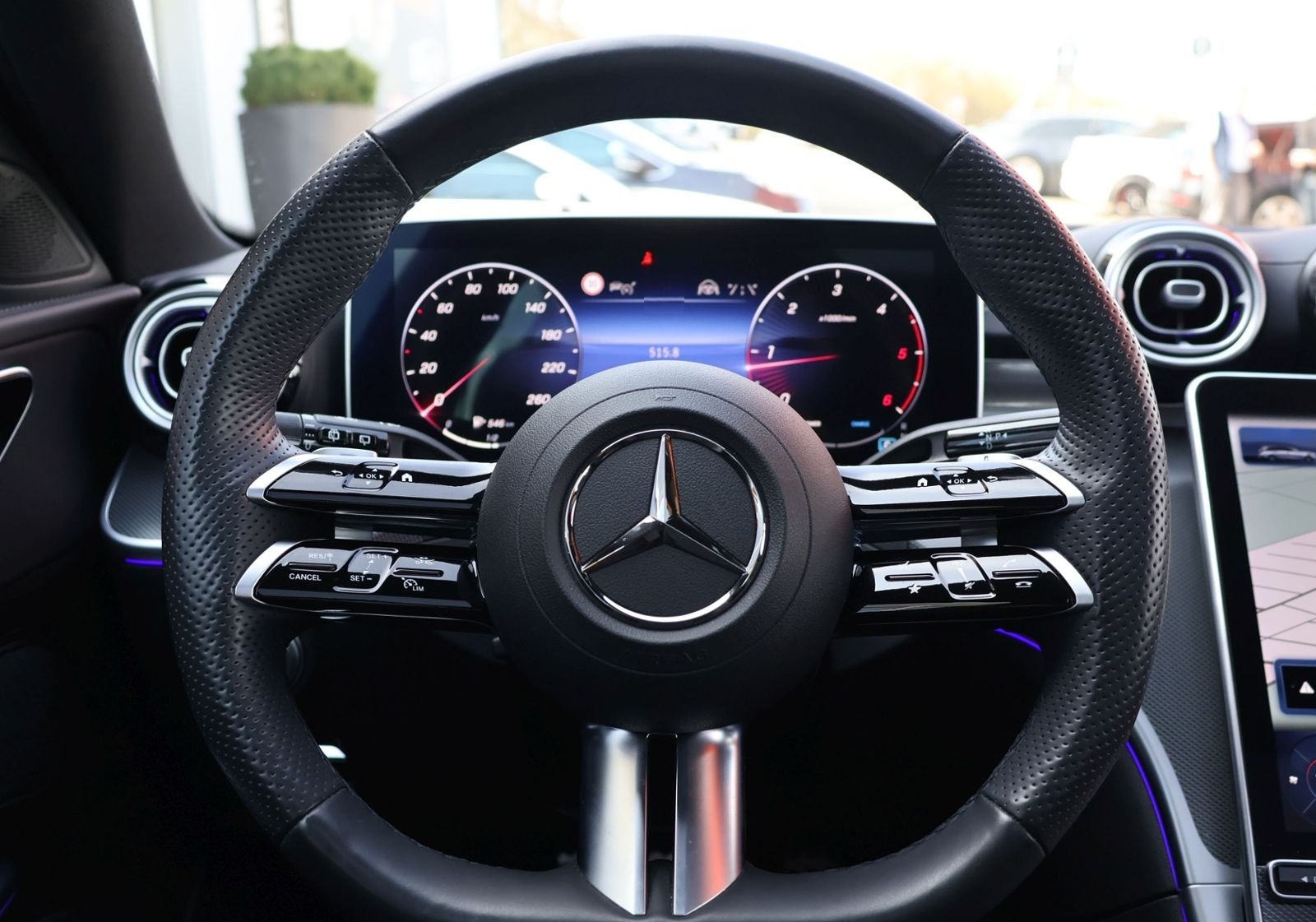 Mercedes-Benz C 220  T d 4Matic AMG Pano Distr. HUD 360° foto 21