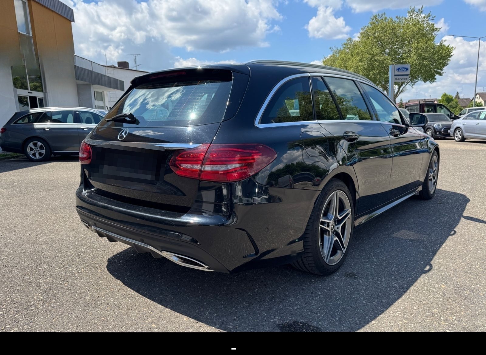 Mercedes-Benz C 200 Aut. AMG Line Virtual Cock LED Navi Leder foto 2