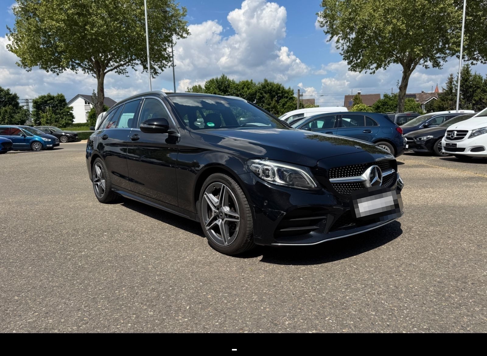 Mercedes-Benz C 200 Aut. AMG Line Virtual Cock LED Navi Leder foto 16
