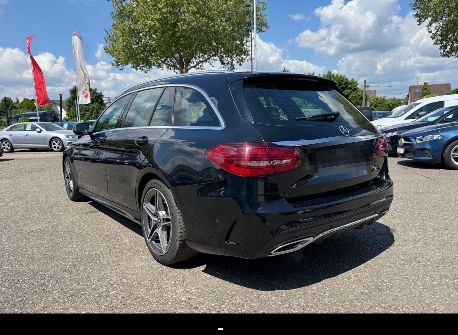 Mercedes-Benz C 200 Aut. AMG Line Virtual Cock LED Navi Leder foto 17