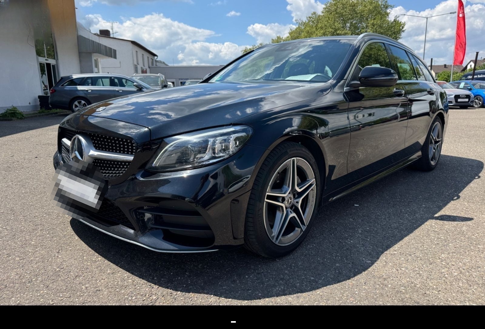 Mercedes-Benz C 200 Aut. AMG Line Virtual Cock LED Navi Leder foto 19