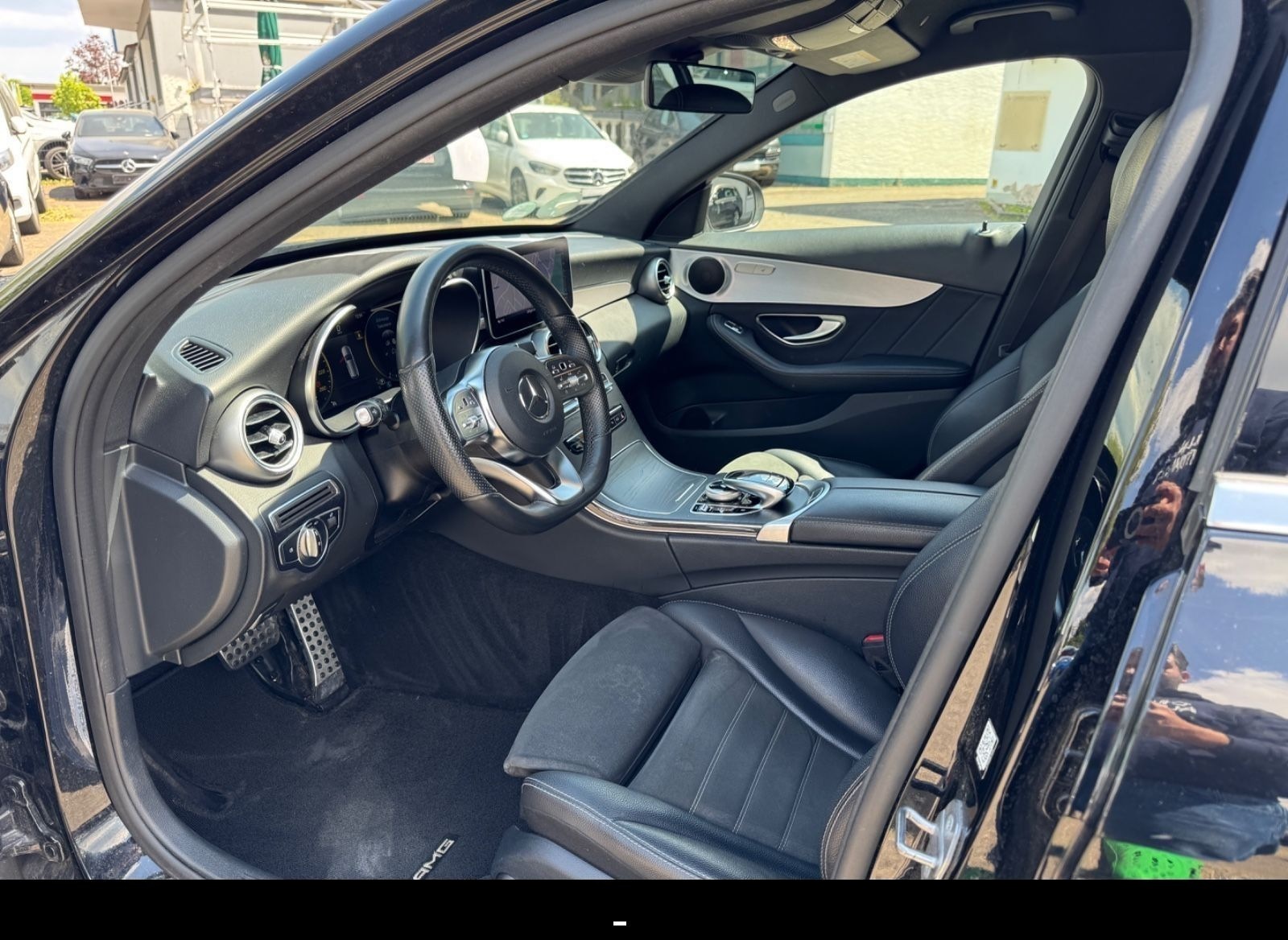 Mercedes-Benz C 200 Aut. AMG Line Virtual Cock LED Navi Leder foto 4