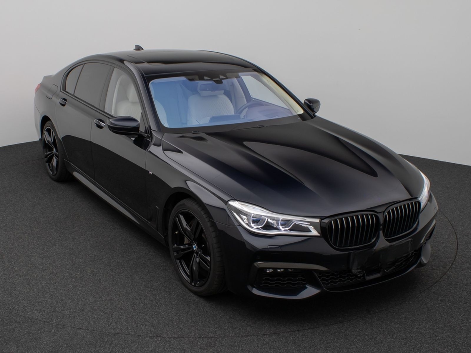 BMW 750i xD M Sport 360°Laser Glasdach HUD DAB H/K foto 3