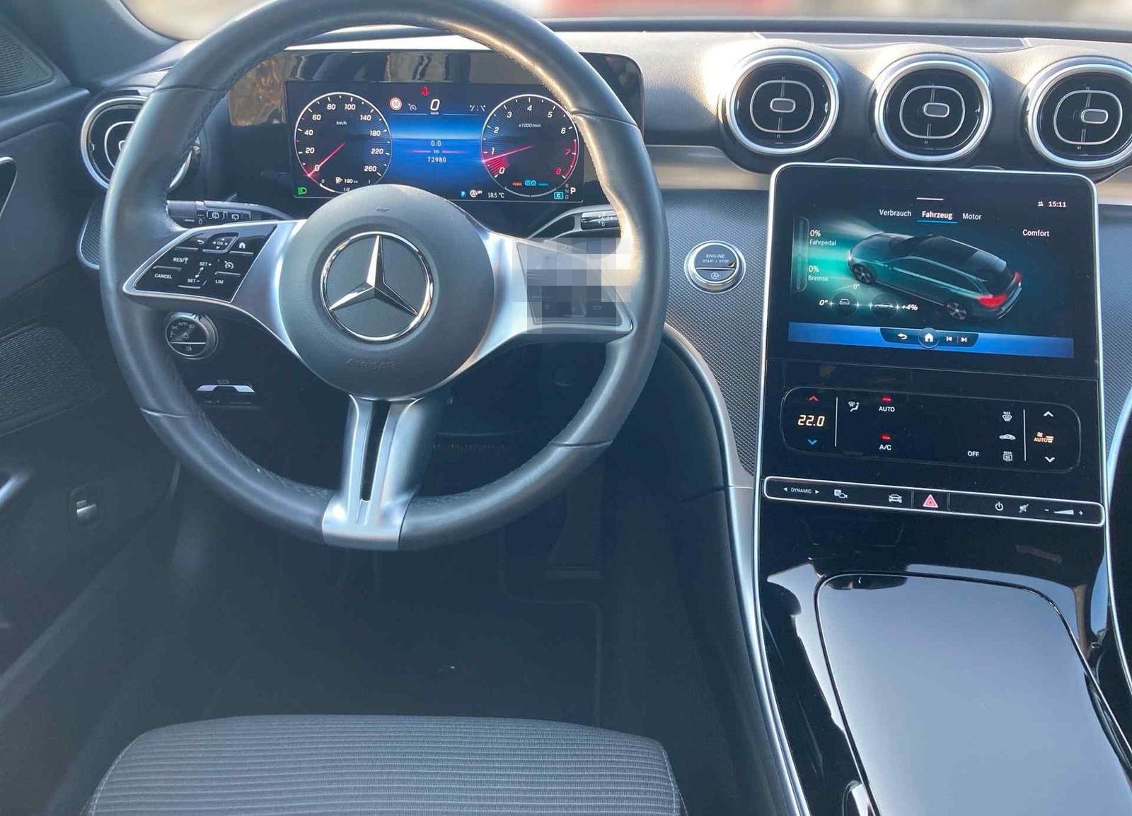 Mercedes-Benz C 200 T Avantgarde+AHK+Kamera+KeyLess+LED+Navi foto 10