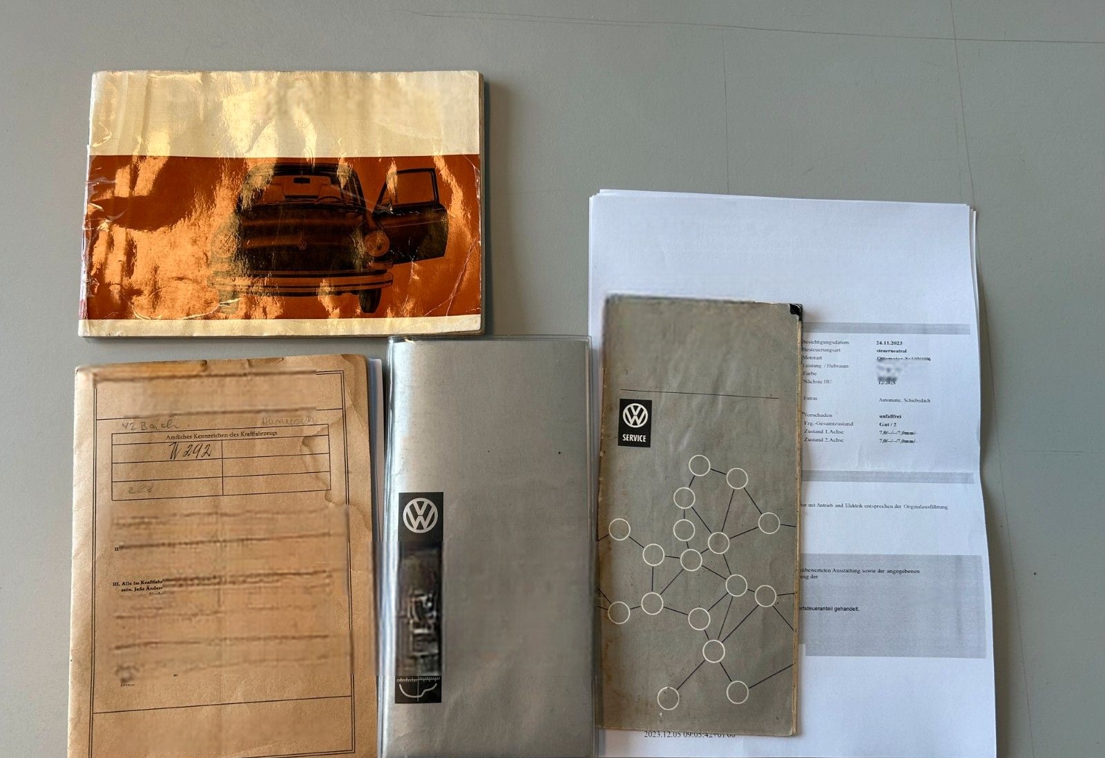 Volkswagen Typ 3 1600 TLE Coupe, H- Zulassung, Tüv, Note 2 foto 12