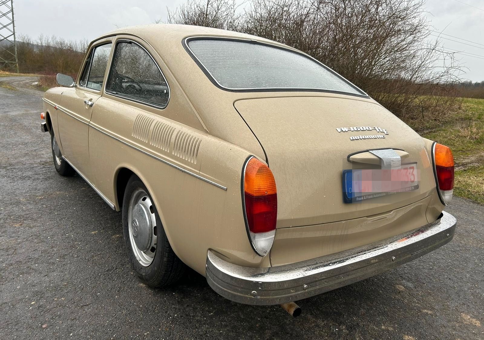 Volkswagen Typ 3 1600 TLE Coupe, H- Zulassung, Tüv, Note 2 foto 4