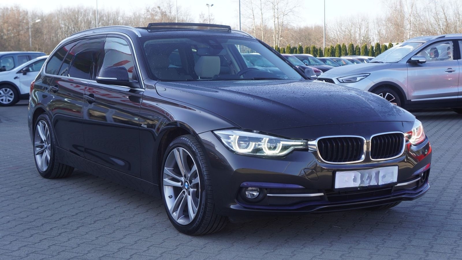 BMW 318d Touring Sport Line LED Panorama Head-Up AHK foto 11