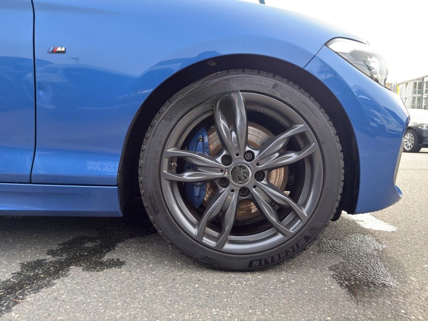 BMW M140i Special Edition Blau Matt LED H/K Navi PDC foto 19