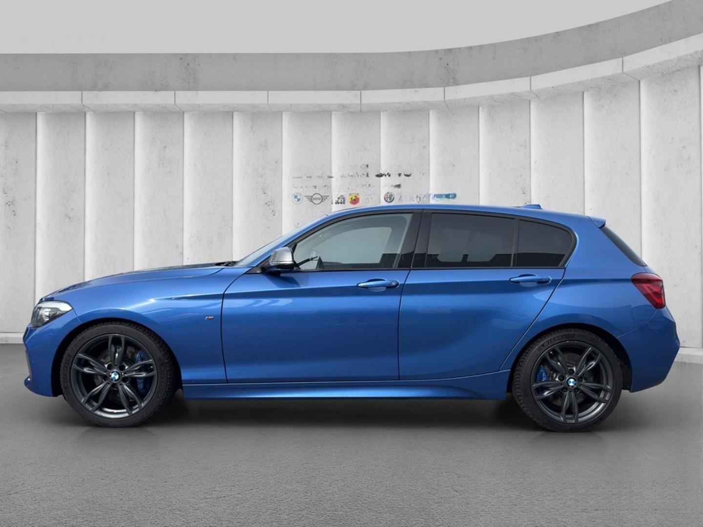 BMW M140i Special Edition Blau Matt LED H/K Navi PDC foto 3