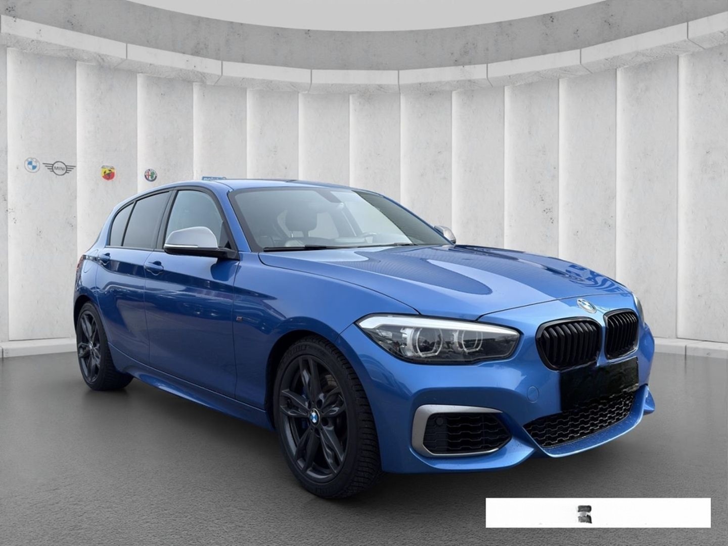 BMW M140i Special Edition Blau Matt LED H/K Navi PDC foto 8