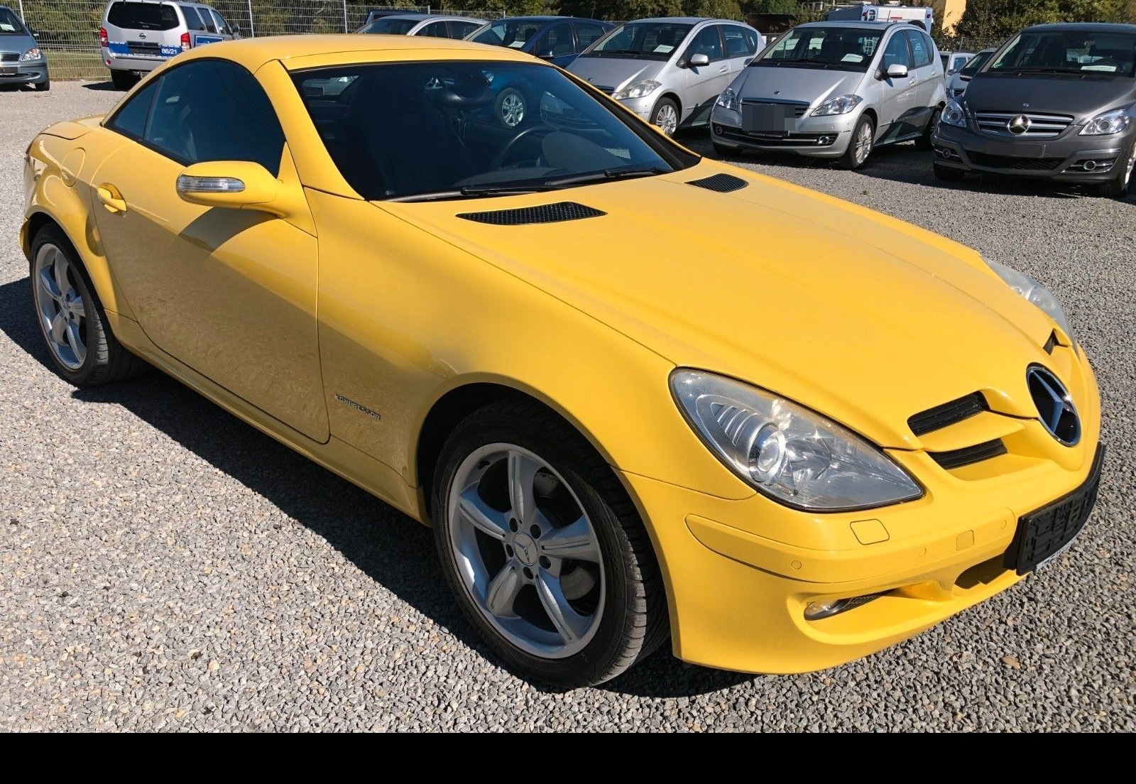 Mercedes-Benz SLK 200 KOMPRESSOR*BVB Sonderfarbe CALCITGELB* foto 2