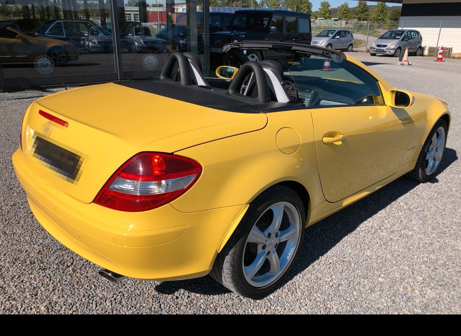 Mercedes-Benz SLK 200 KOMPRESSOR*BVB Sonderfarbe CALCITGELB* foto 11