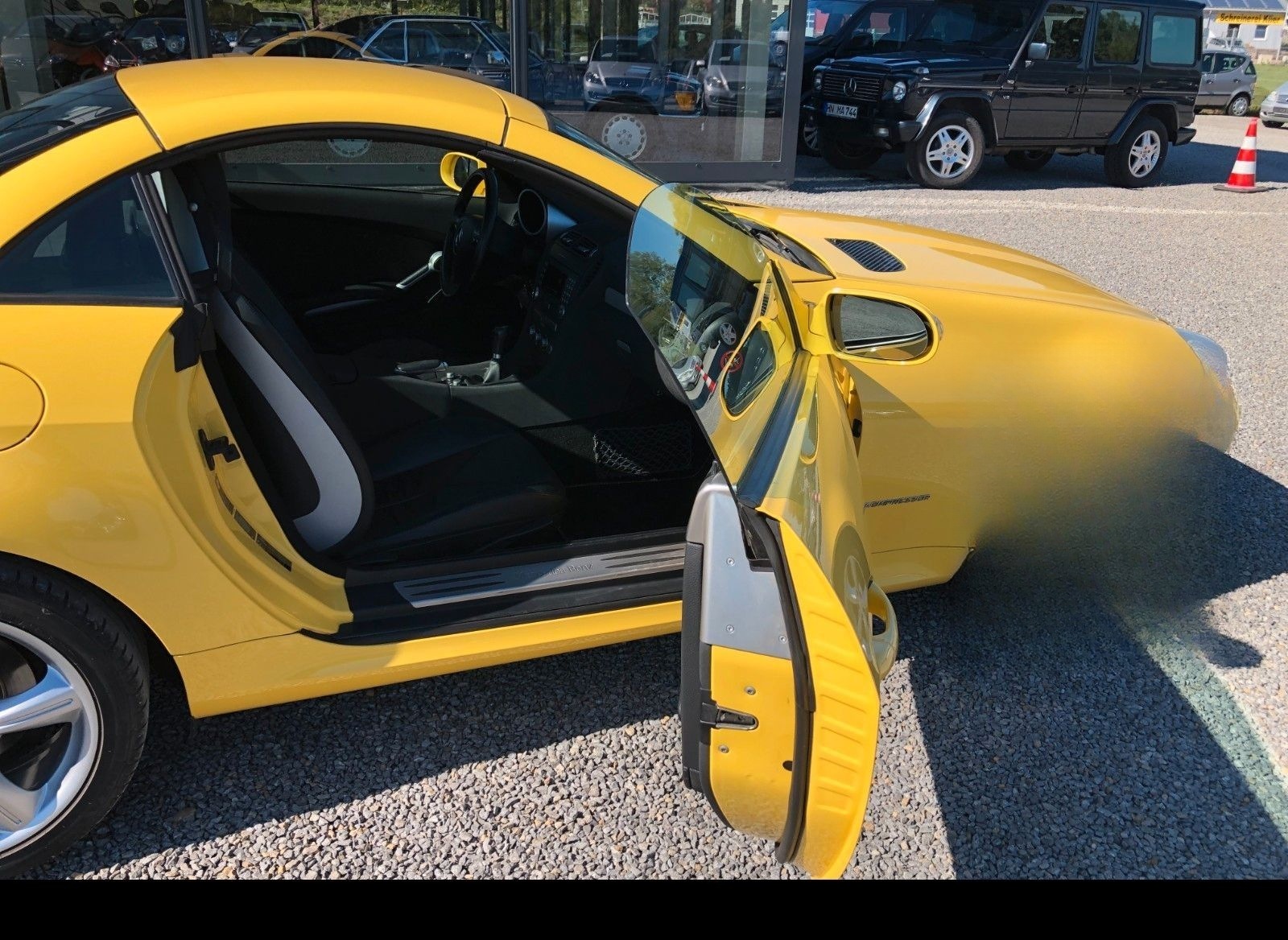 Mercedes-Benz SLK 200 KOMPRESSOR*BVB Sonderfarbe CALCITGELB* foto 12
