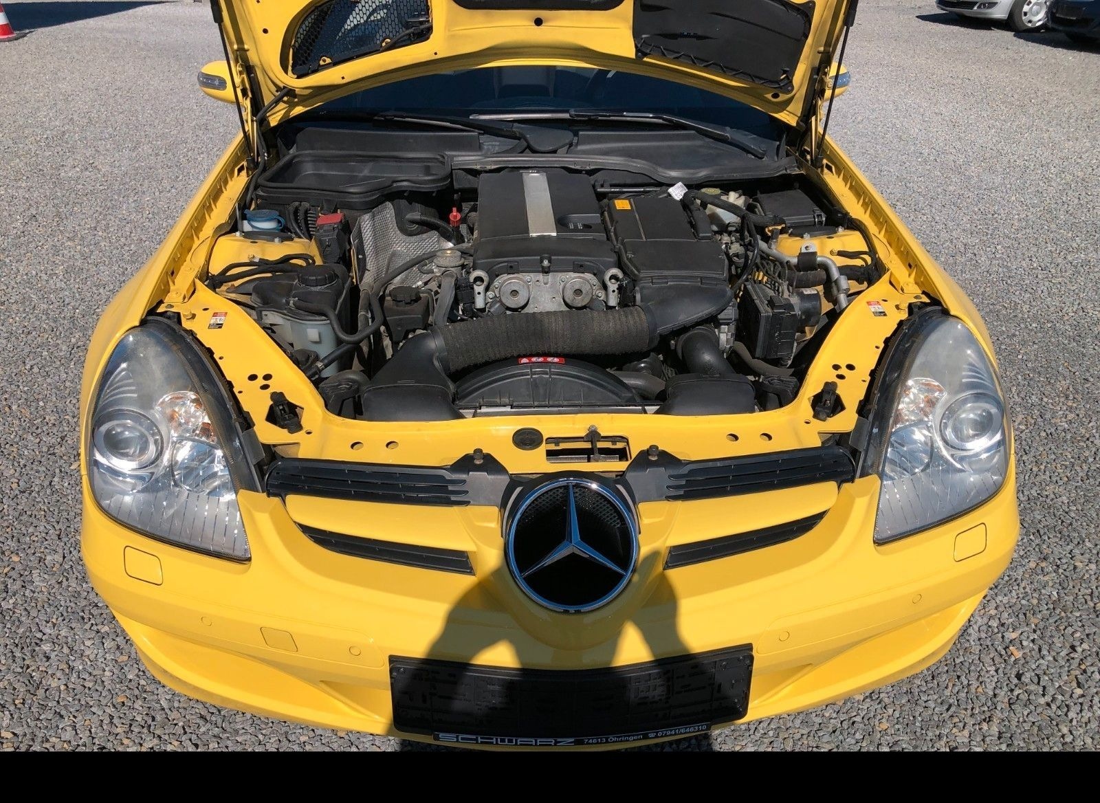 Mercedes-Benz SLK 200 KOMPRESSOR*BVB Sonderfarbe CALCITGELB* foto 3