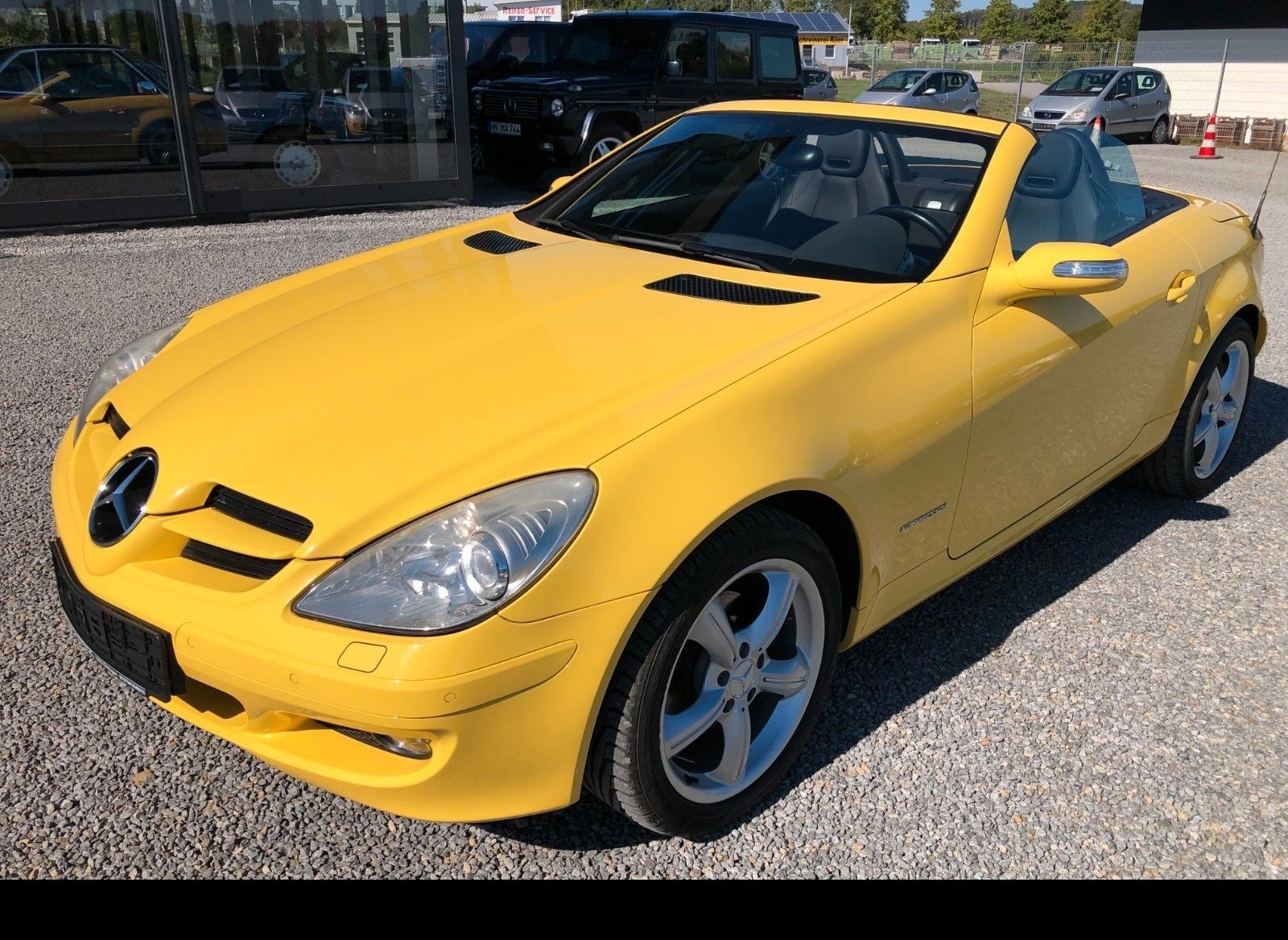 Mercedes-Benz SLK 200 KOMPRESSOR*BVB Sonderfarbe CALCITGELB* foto 4