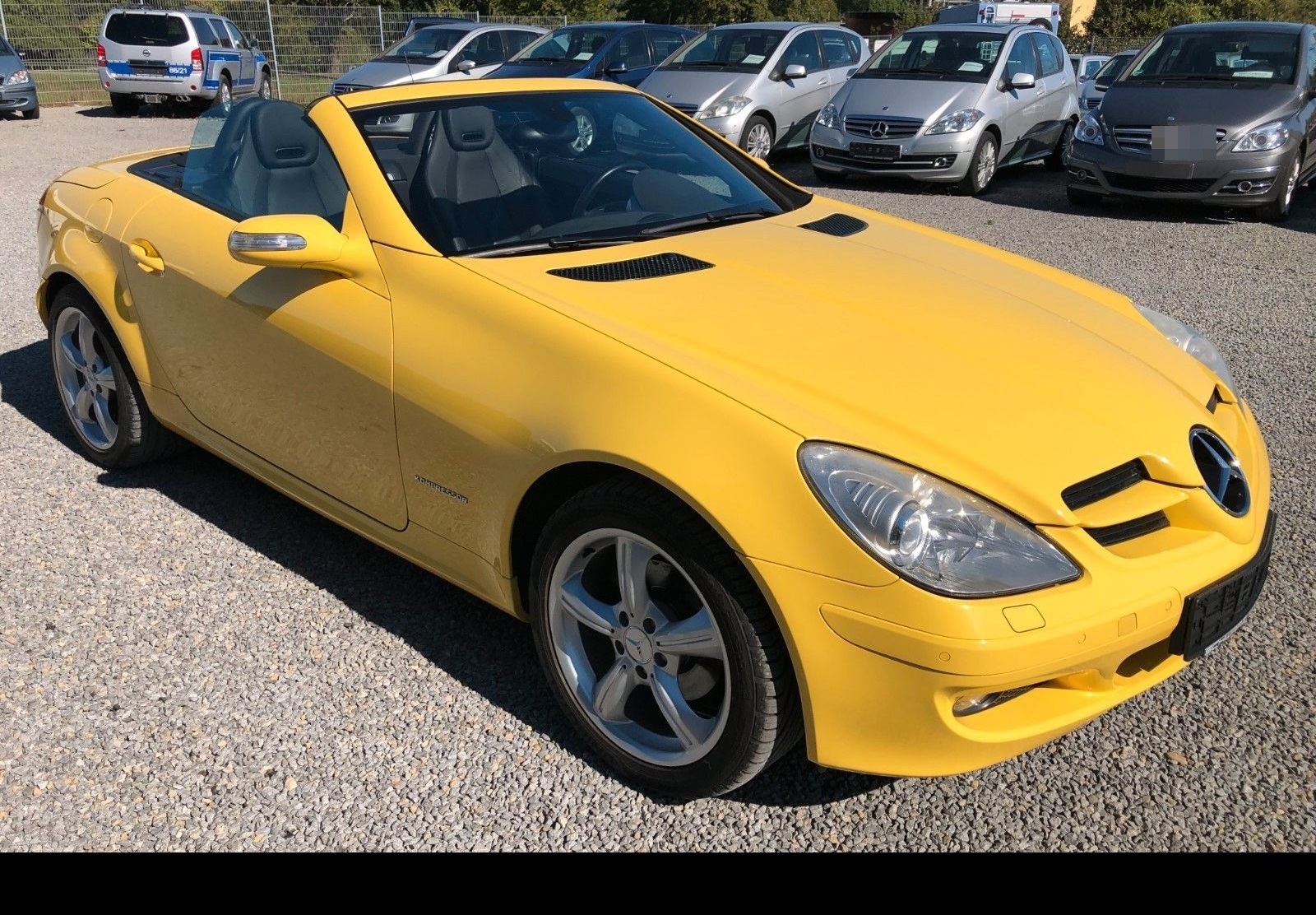 Mercedes-Benz SLK 200 KOMPRESSOR*BVB Sonderfarbe CALCITGELB* foto 5