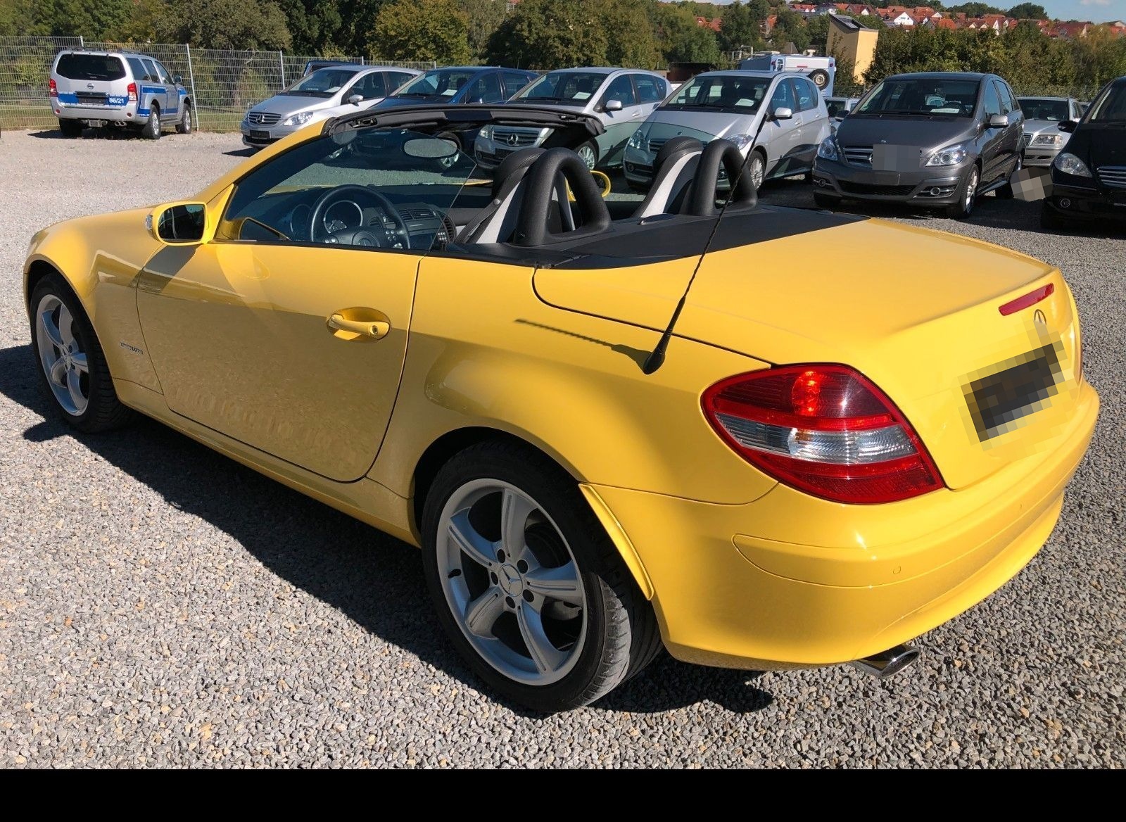 Mercedes-Benz SLK 200 KOMPRESSOR*BVB Sonderfarbe CALCITGELB* foto 9