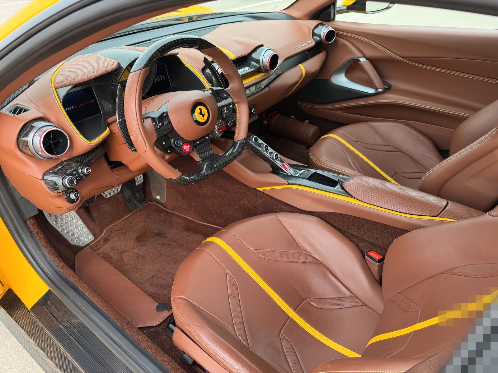 Ferrari 812 Superfast Carbon/Lift/Beifahrerdisplay foto 19