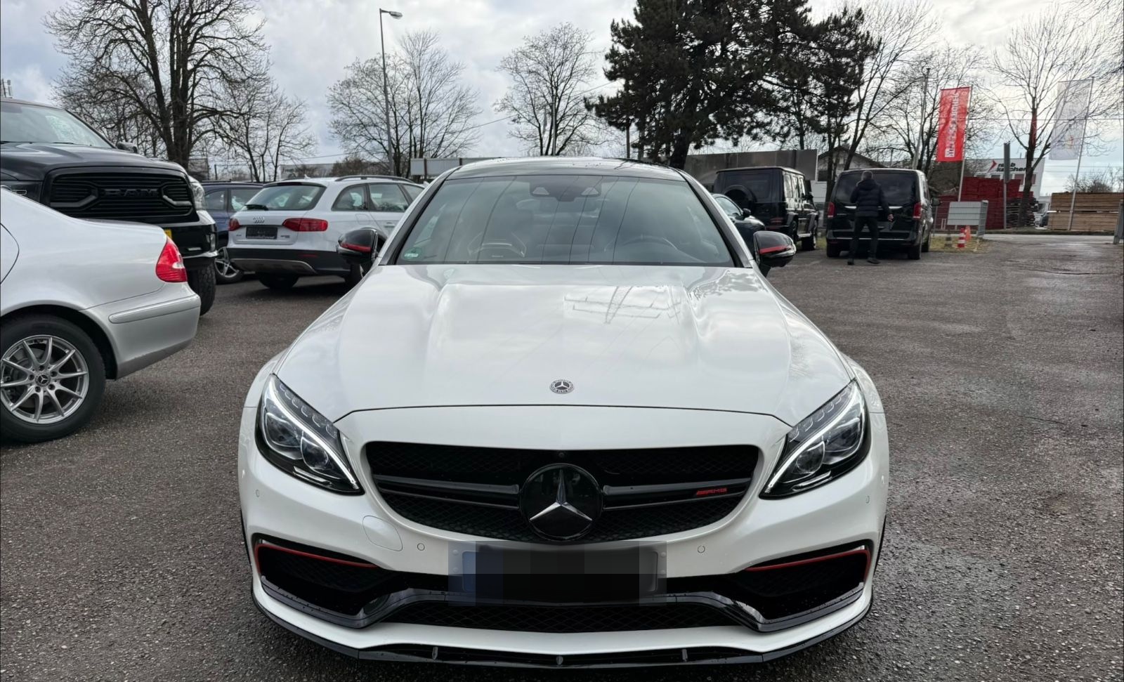 Mercedes-Benz C63 S*PANO*BURMESTER*360°KAM*JUNGE STERNE foto 2