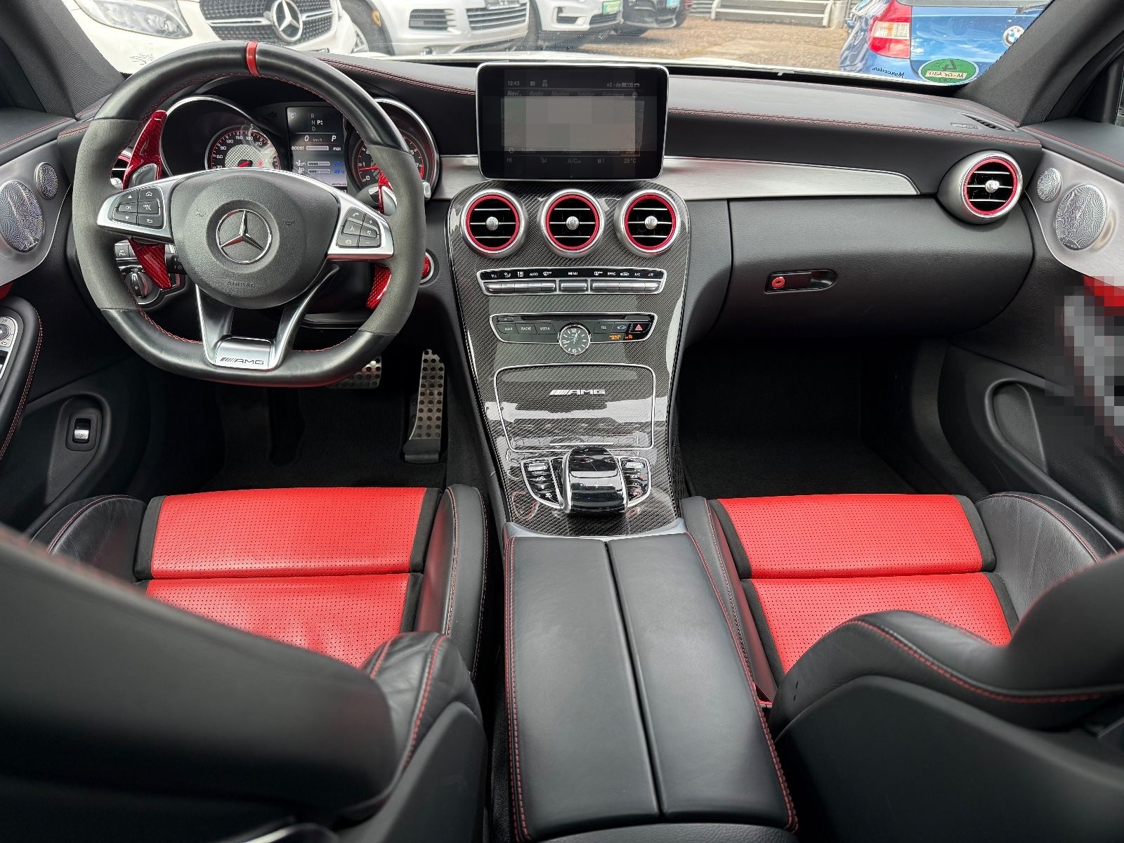 Mercedes-Benz C63 S*PANO*BURMESTER*360°KAM*JUNGE STERNE foto 14