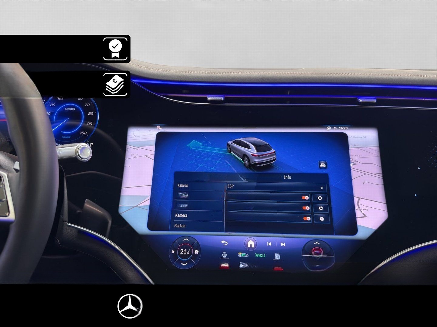 Mercedes-Benz EQS 450 4M SUV Pano Hyper AHK Mod 2026 118kwh foto 17