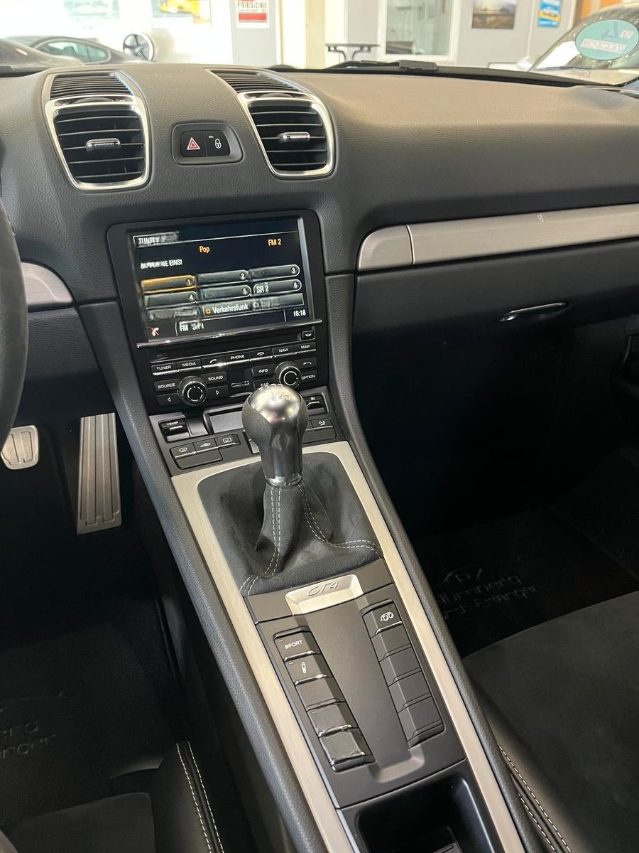 Porsche Cayman GT4 **Clubsportpaket**918 Schalen** foto 11