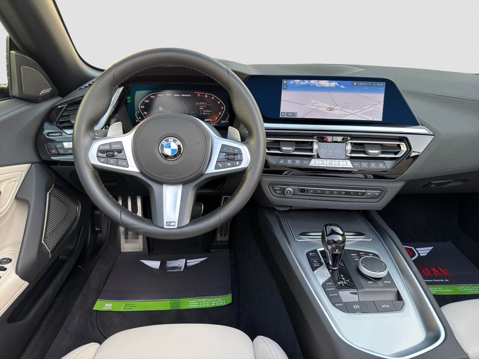 BMW Z4 M40 i Sport HUD/H&K/KEYL./FROZEN/DAB/SPUR/UVM foto 11