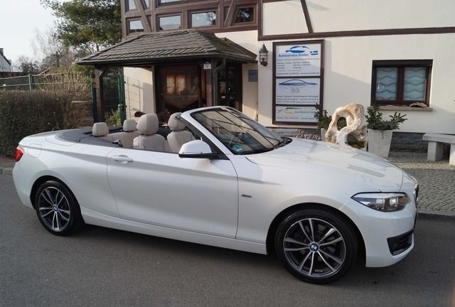 BMW 220 i Navi-LED-Leder-Kamera-Verkehrsz.-WR-Sitzh. foto 13