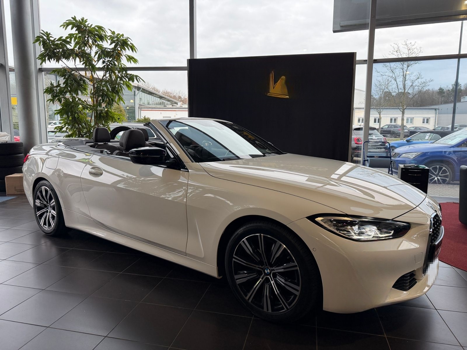 BMW 420i Cabrio Shadow Line AHK LEDER LED NAV 18" foto 9
