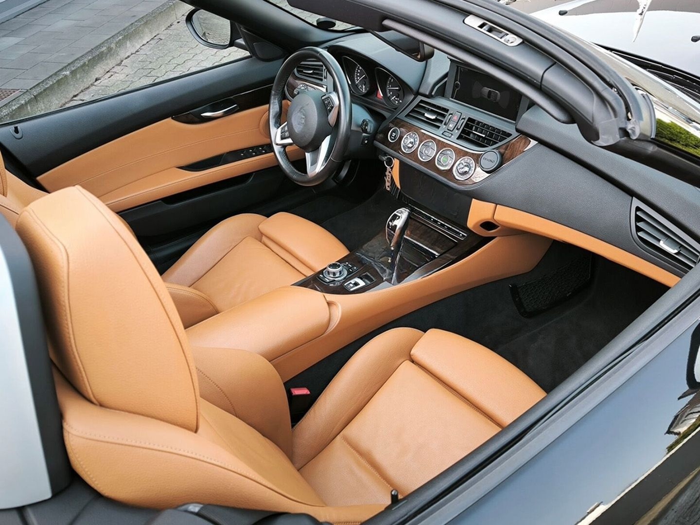 BMW Z4 sDrive 28i ROADSTER AUTOMATIK LEDER NAVI  BLU foto 8