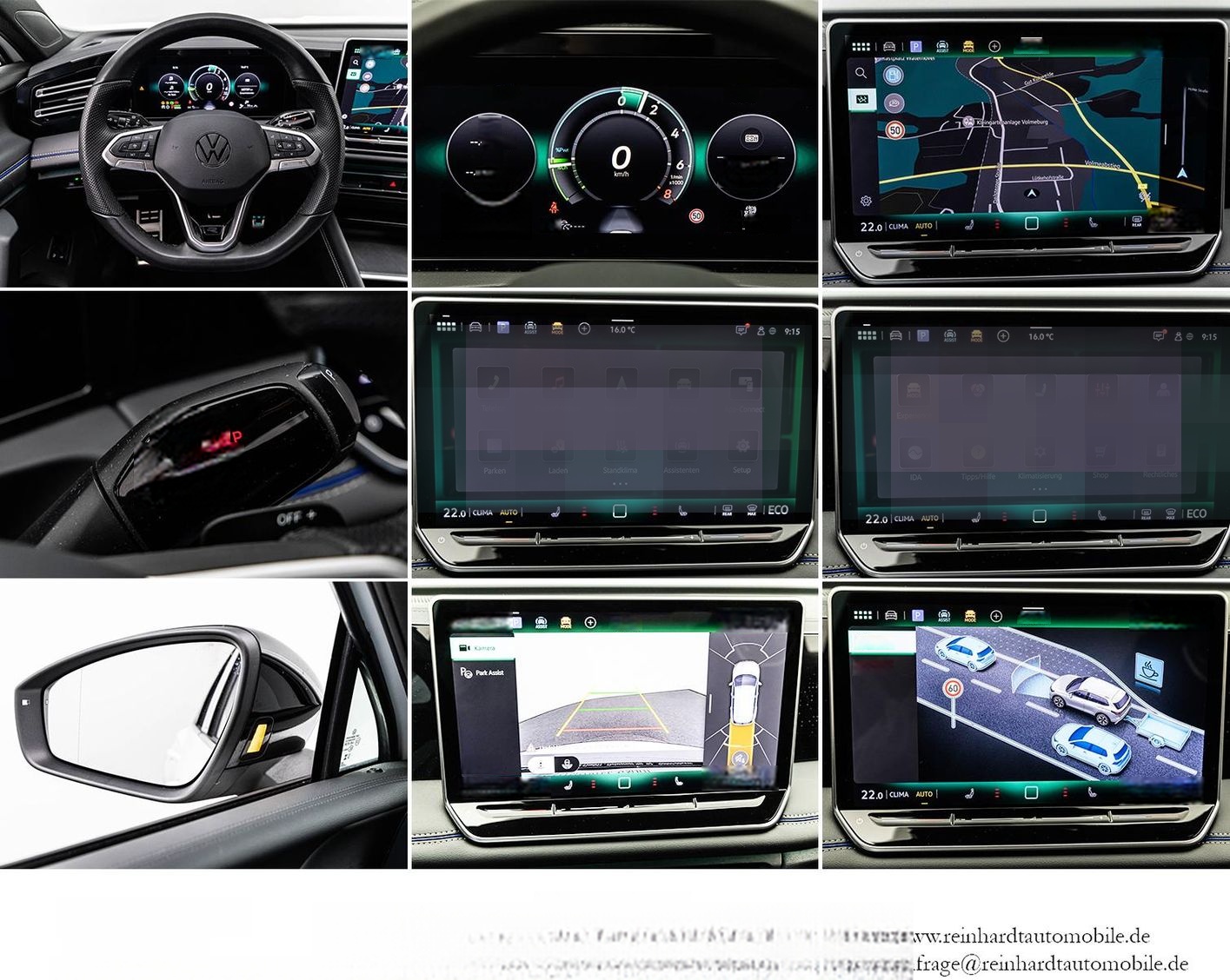 Volkswagen TIGUAN 1.5TSi e-HYBRID R LINE BLACK LED+/ACC/KAM foto 22