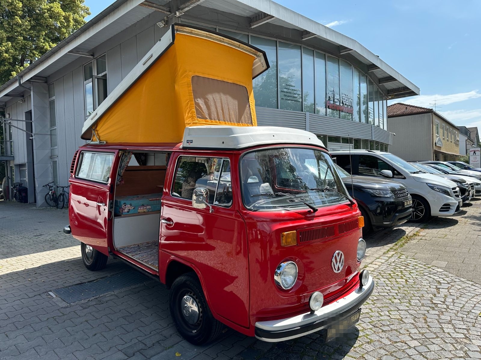 Volkswagen T2 VW Bus T2 B Westfalia Camper Oldtimer Top Zus foto 3