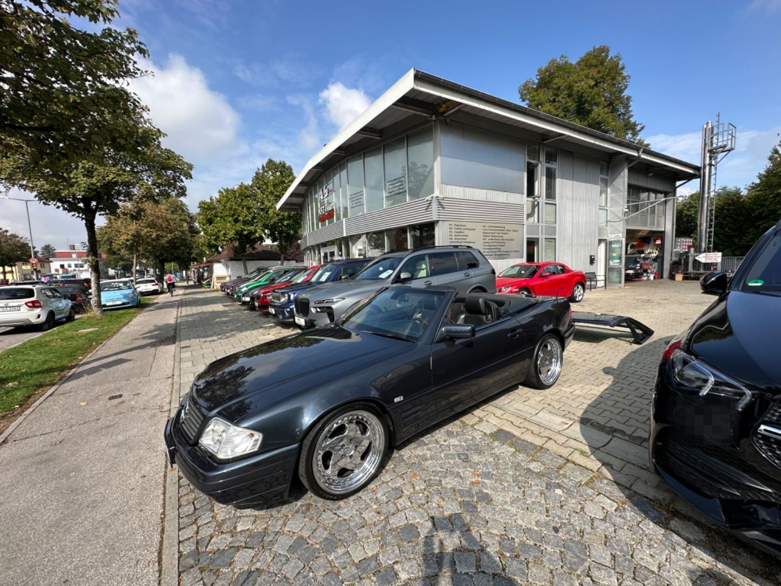 Mercedes-Benz SL 500 Cabrio Hardtop Leder Xenon Becker Radio foto 2