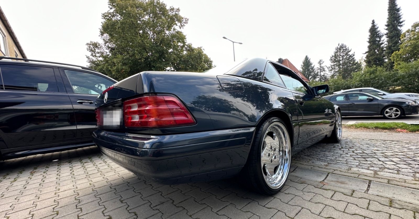 Mercedes-Benz SL 500 Cabrio Hardtop Leder Xenon Becker Radio foto 12
