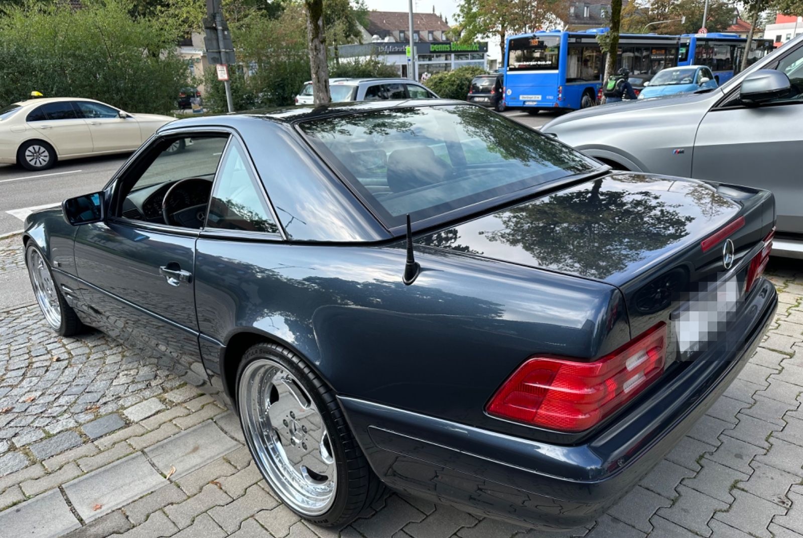 Mercedes-Benz SL 500 Cabrio Hardtop Leder Xenon Becker Radio foto 15
