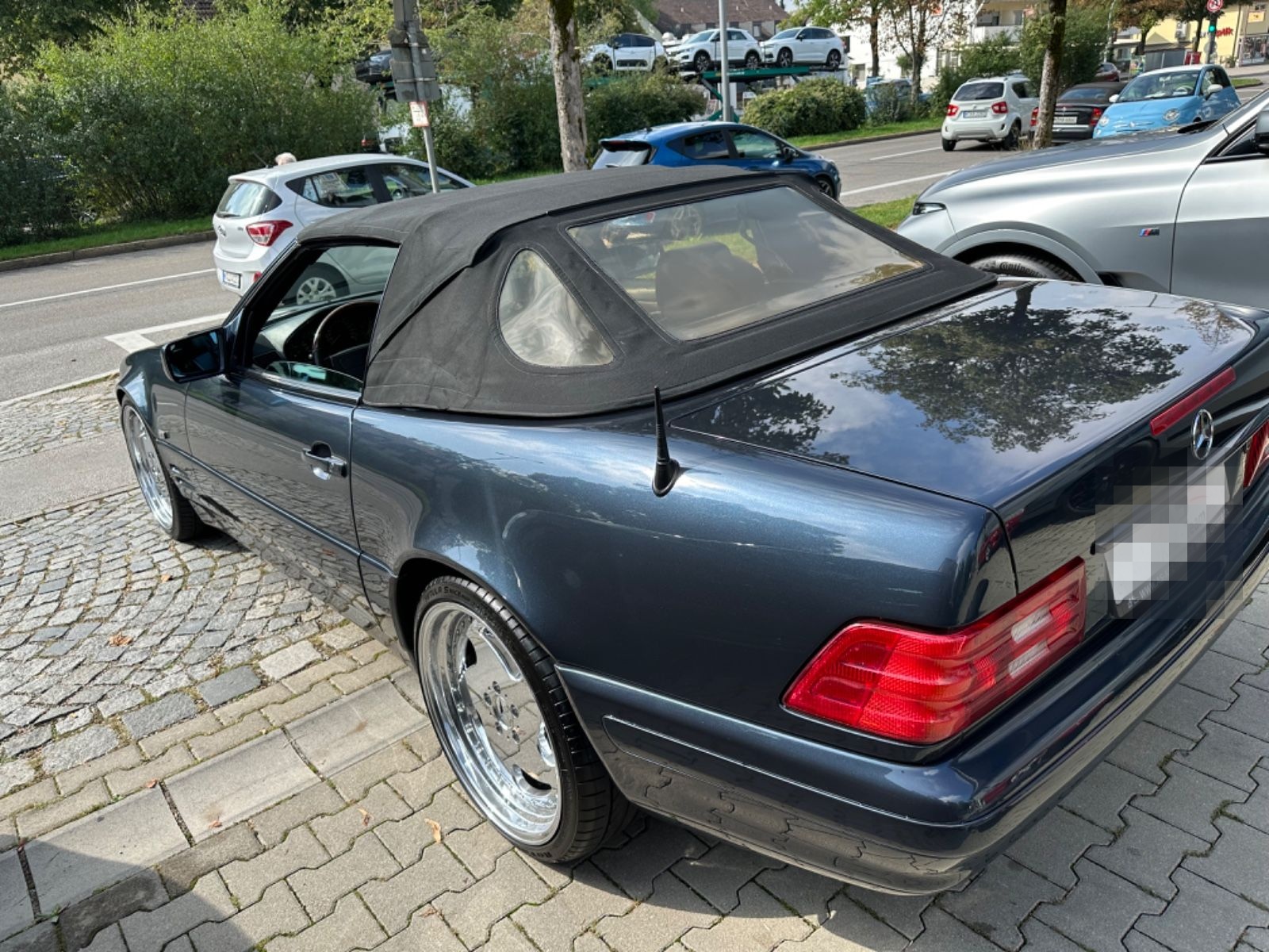 Mercedes-Benz SL 500 Cabrio Hardtop Leder Xenon Becker Radio foto 18