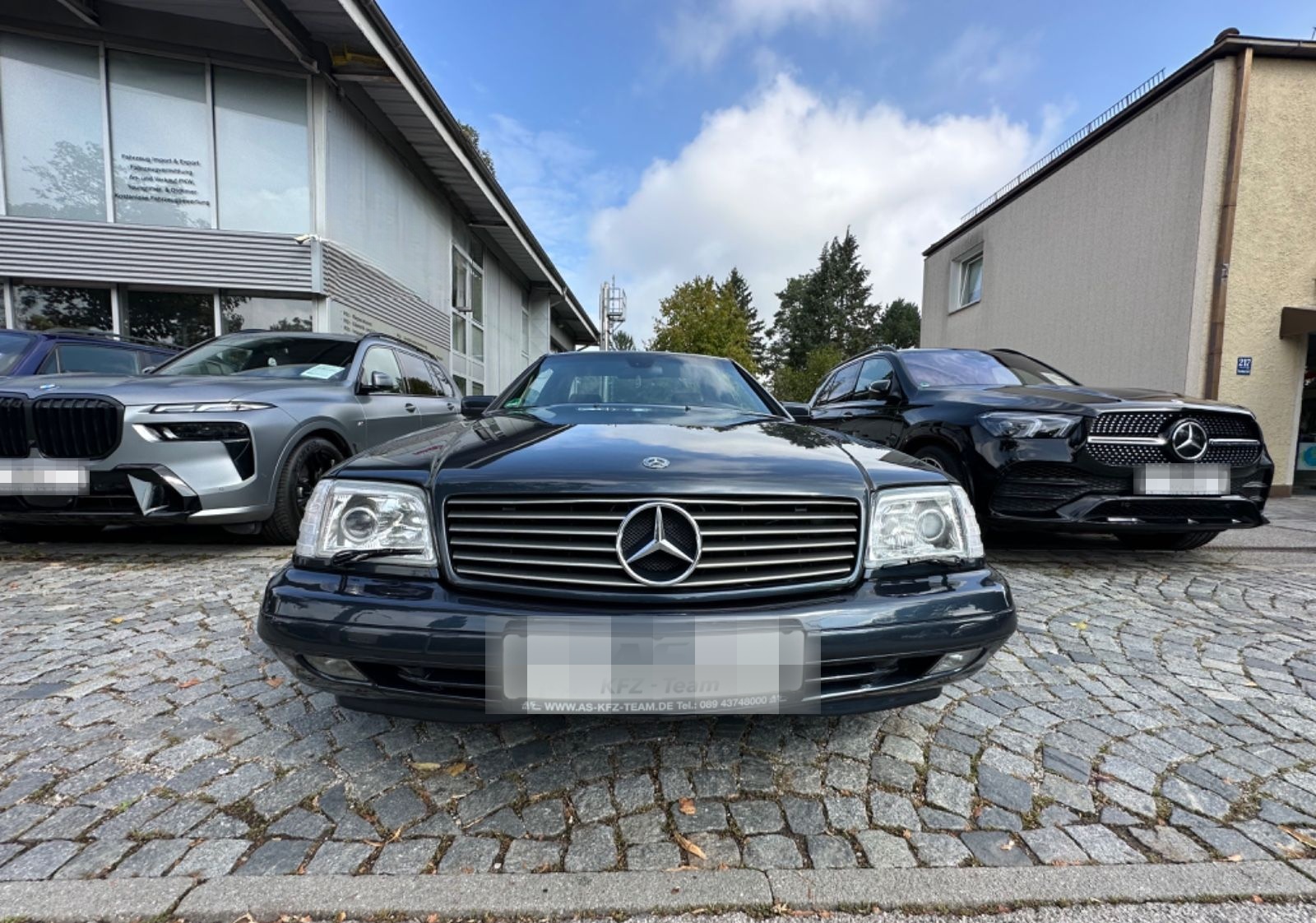 Mercedes-Benz SL 500 Cabrio Hardtop Leder Xenon Becker Radio foto 4