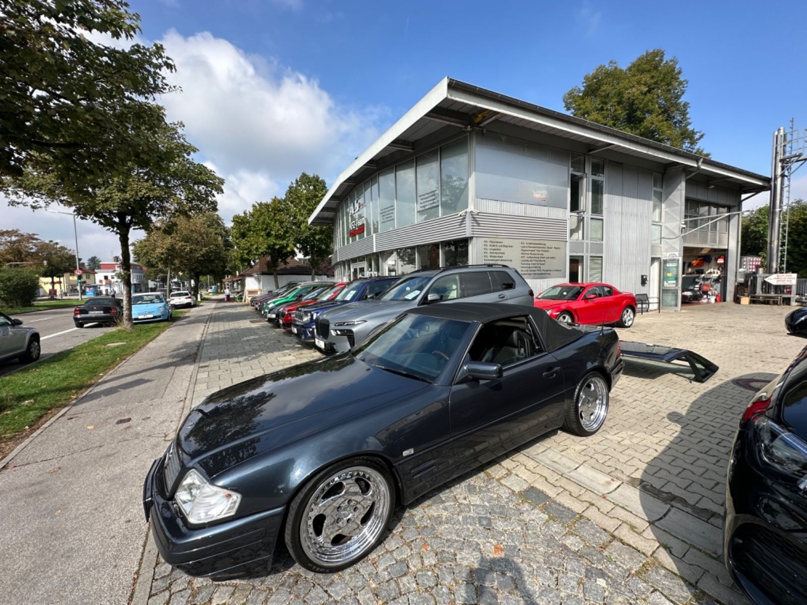 Mercedes-Benz SL 500 Cabrio Hardtop Leder Xenon Becker Radio foto 7