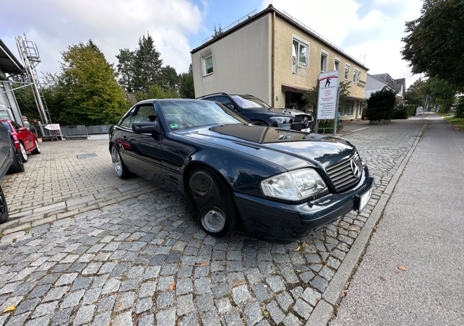 Mercedes-Benz SL 500 Cabrio Hardtop Leder Xenon Becker Radio foto 9