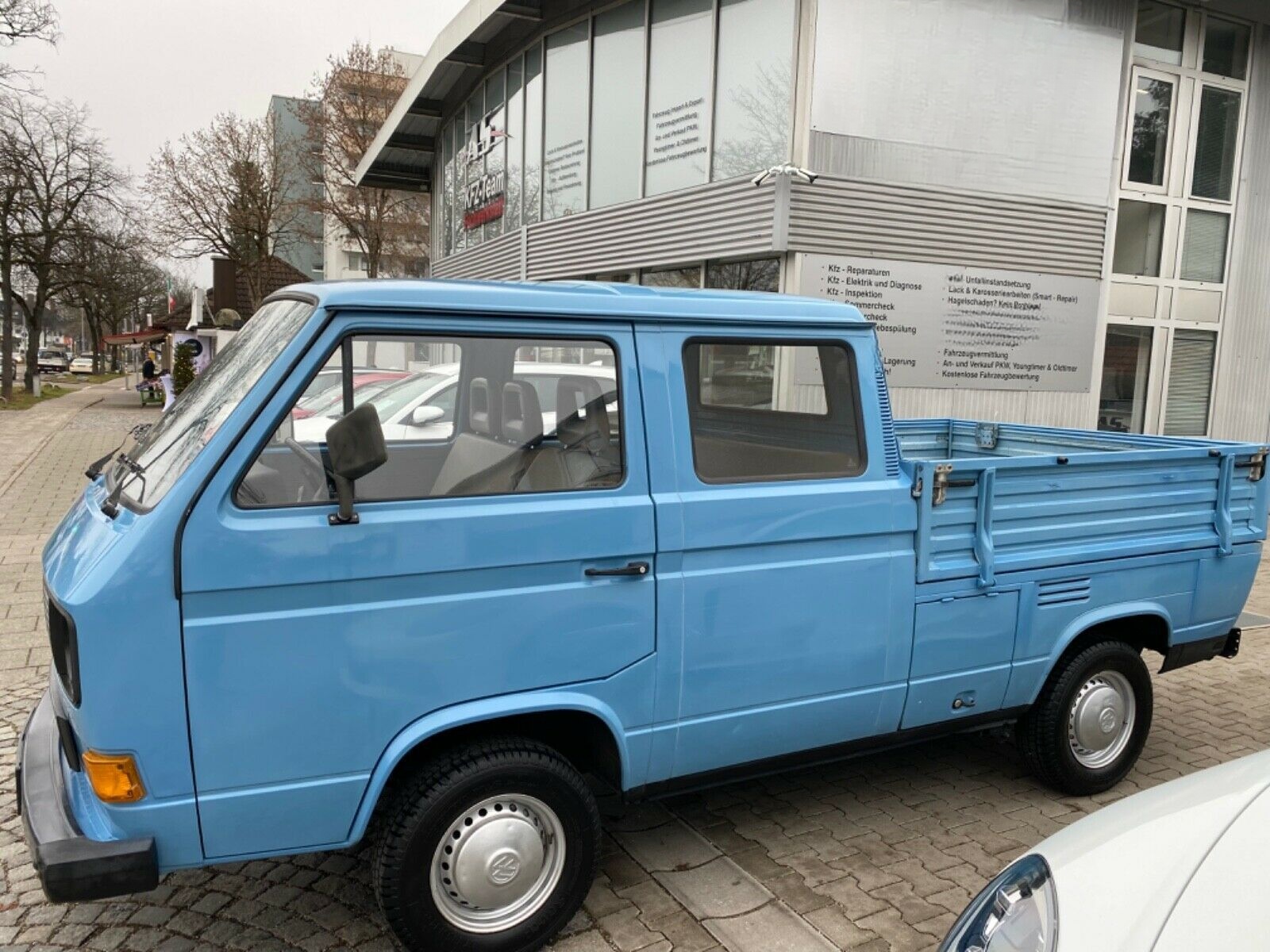 Volkswagen T3 1,6 Diesel Doppel Kabine PRITSCHE*H ZULASSUNG foto 12