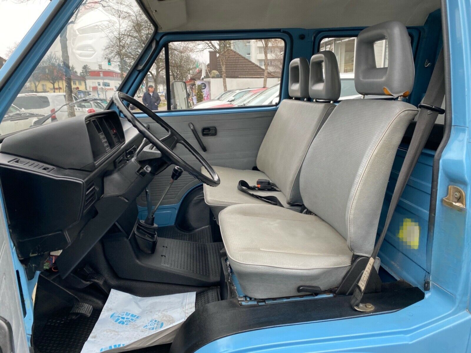 Volkswagen T3 1,6 Diesel Doppel Kabine PRITSCHE*H ZULASSUNG foto 18