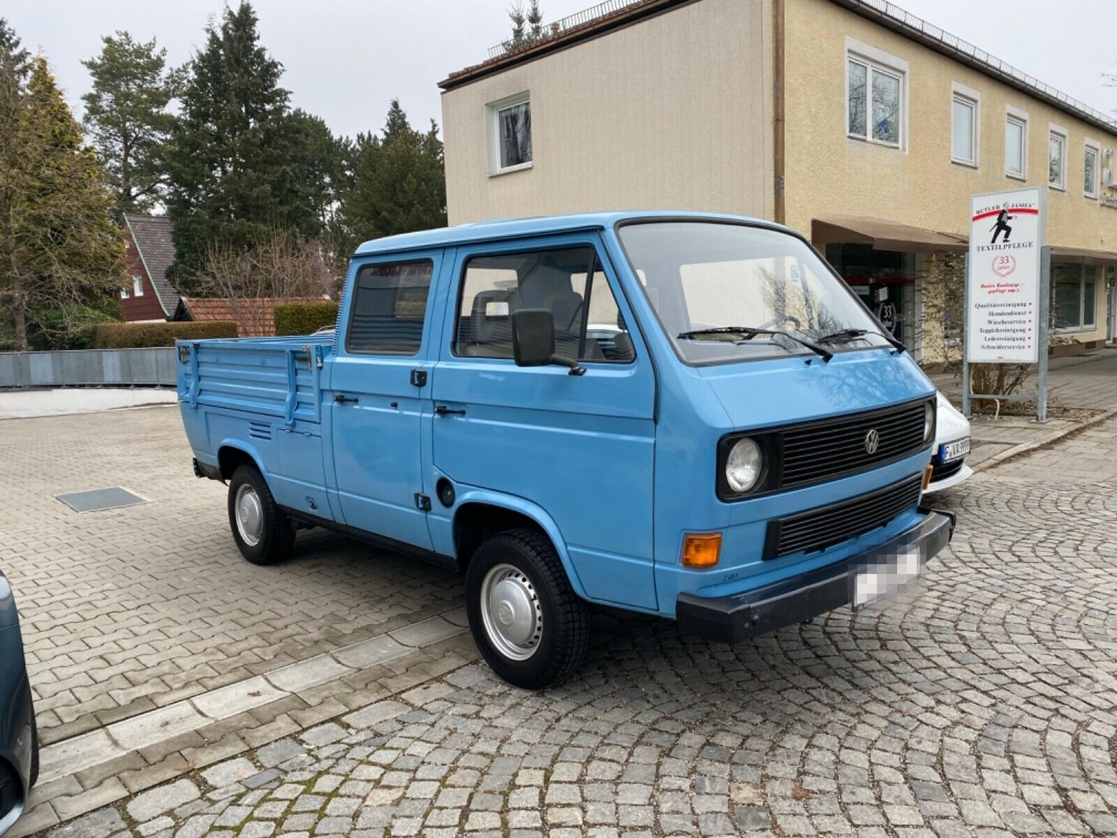 Volkswagen T3 1,6 Diesel Doppel Kabine PRITSCHE*H ZULASSUNG foto 3