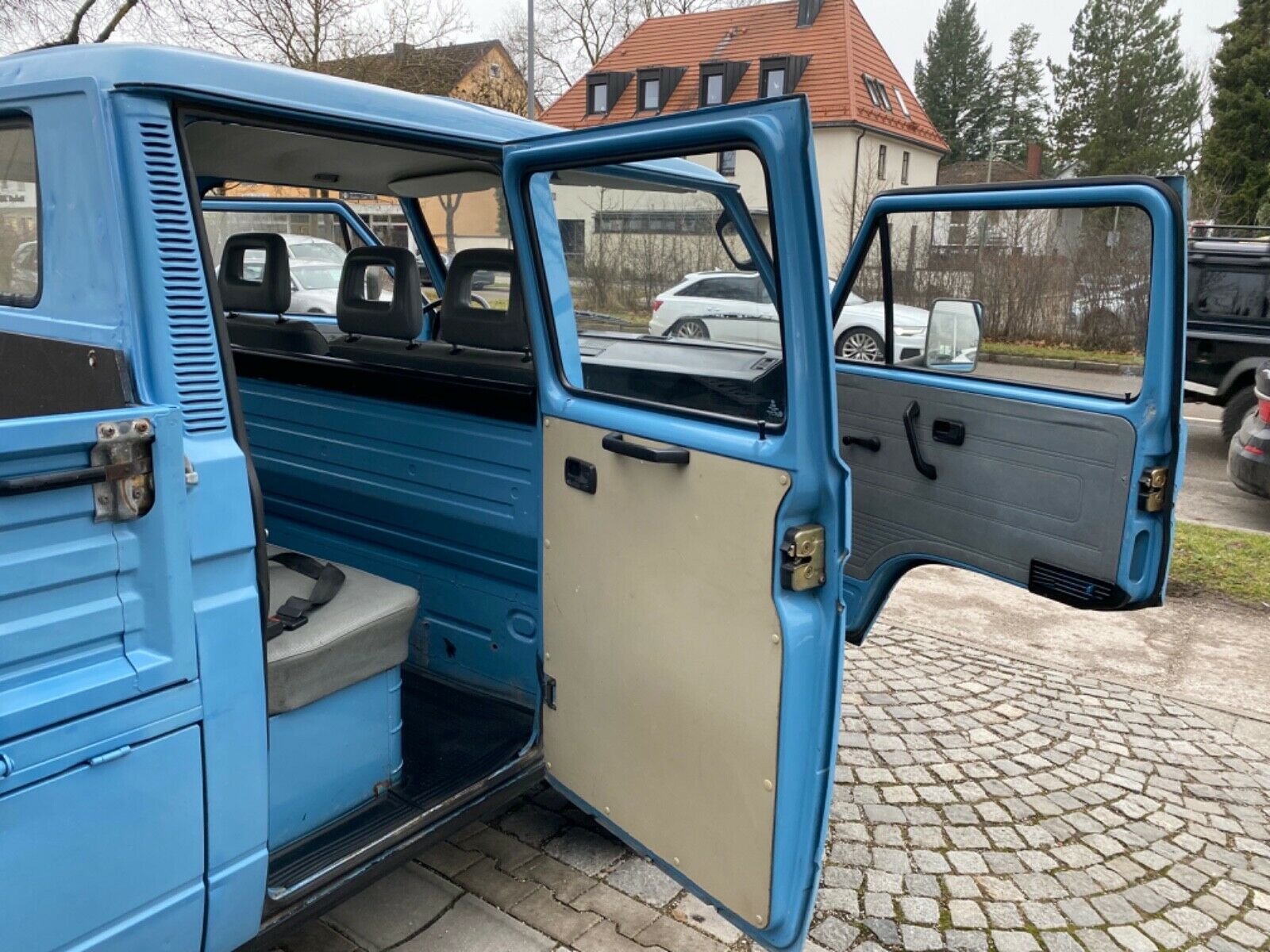 Volkswagen T3 1,6 Diesel Doppel Kabine PRITSCHE*H ZULASSUNG foto 24