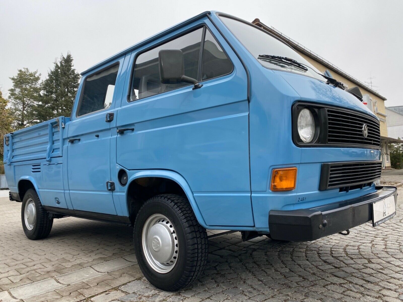 Volkswagen T3 1,6 Diesel Doppel Kabine PRITSCHE*H ZULASSUNG foto 4