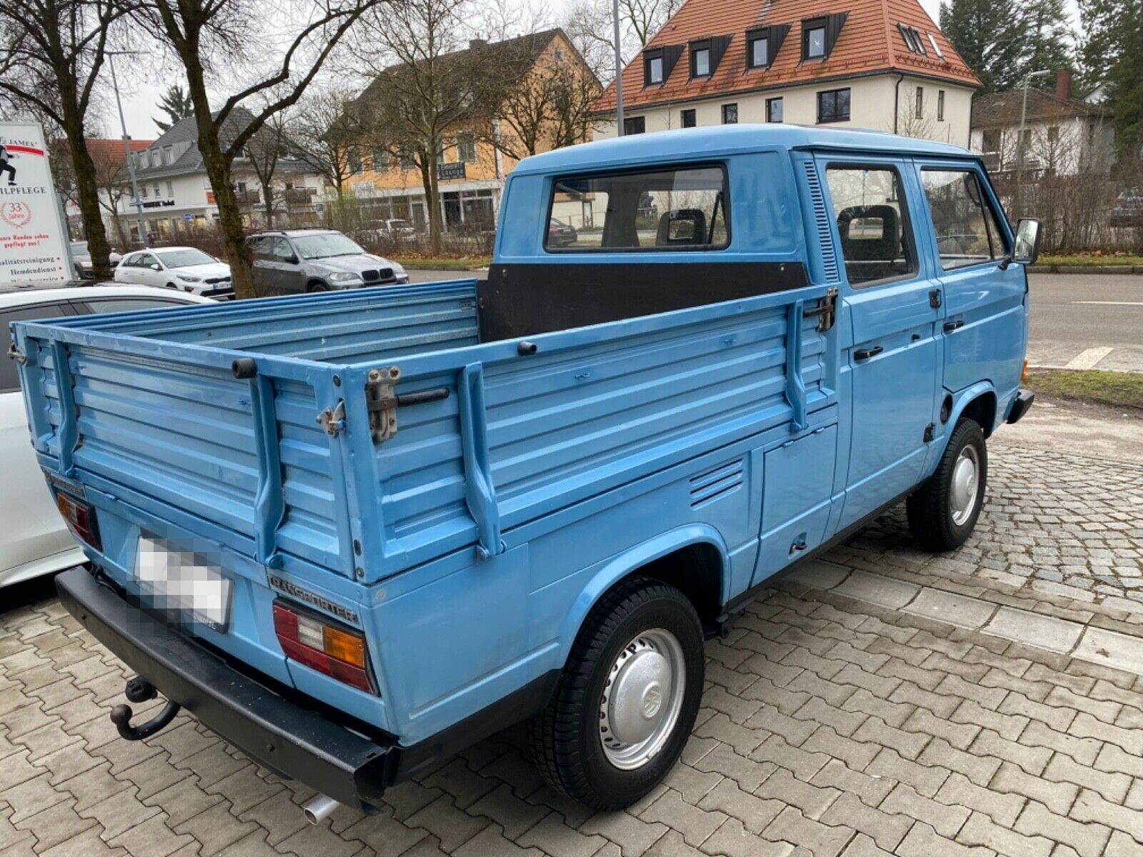 Volkswagen T3 1,6 Diesel Doppel Kabine PRITSCHE*H ZULASSUNG foto 6
