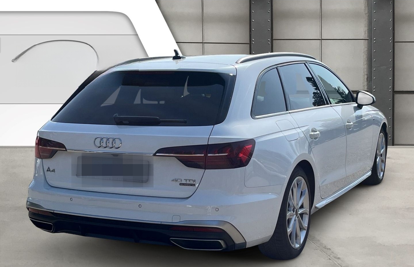 Audi A4 Avant 40 TDI quattro S line El. Panodach Navi foto 3