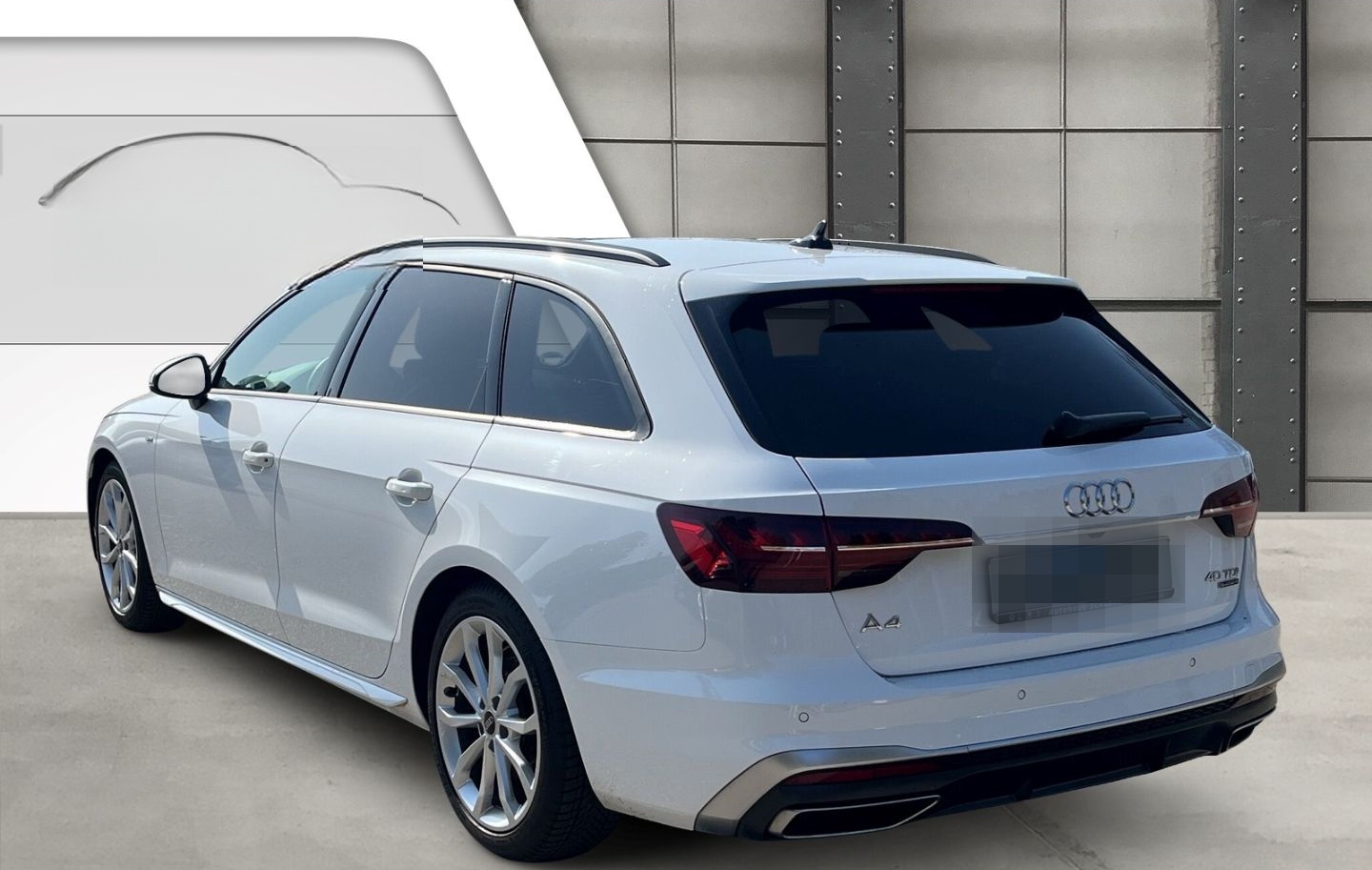 Audi A4 Avant 40 TDI quattro S line El. Panodach Navi foto 4