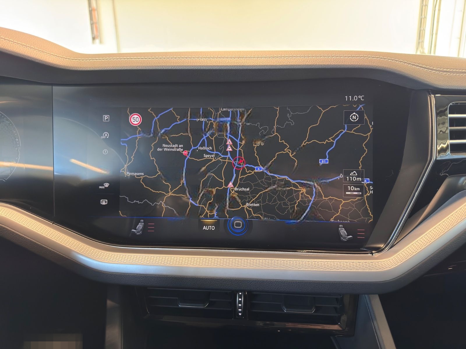 Volkswagen Touareg 1.Hand Virtual 4M AHK ACC Spur Leder foto 16