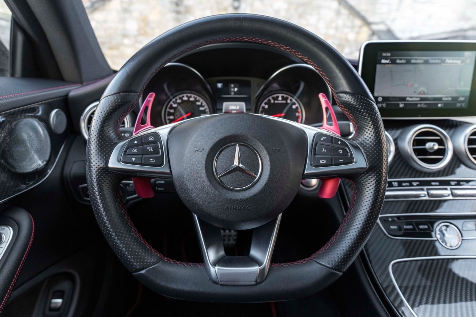 Mercedes-Benz C 43 AMG C63 Optik BURMESTER CARBON KAM LED NAV foto 12